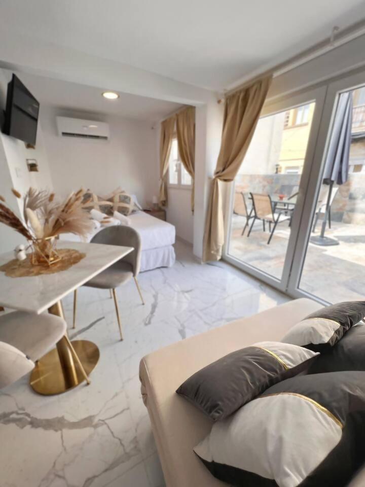 Urban Estudio Elegante Con Terraza Alicante Buitenkant foto